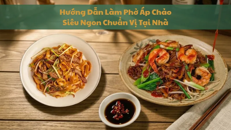 Hướng Dẫn Làm Phở Áp Chảo Siêu Ngon Chuẩn Vị Tại Nhà