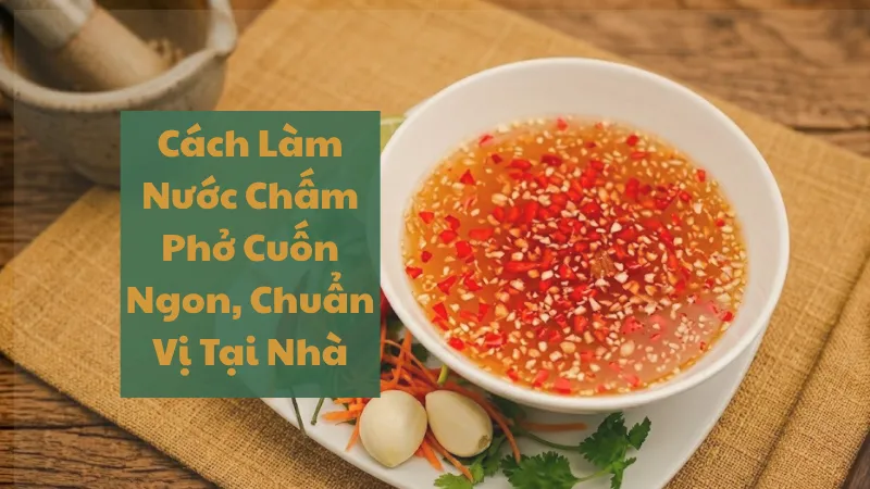 Cách Làm Nước Chấm Phở Cuốn Ngon, Chuẩn Vị Tại Nhà